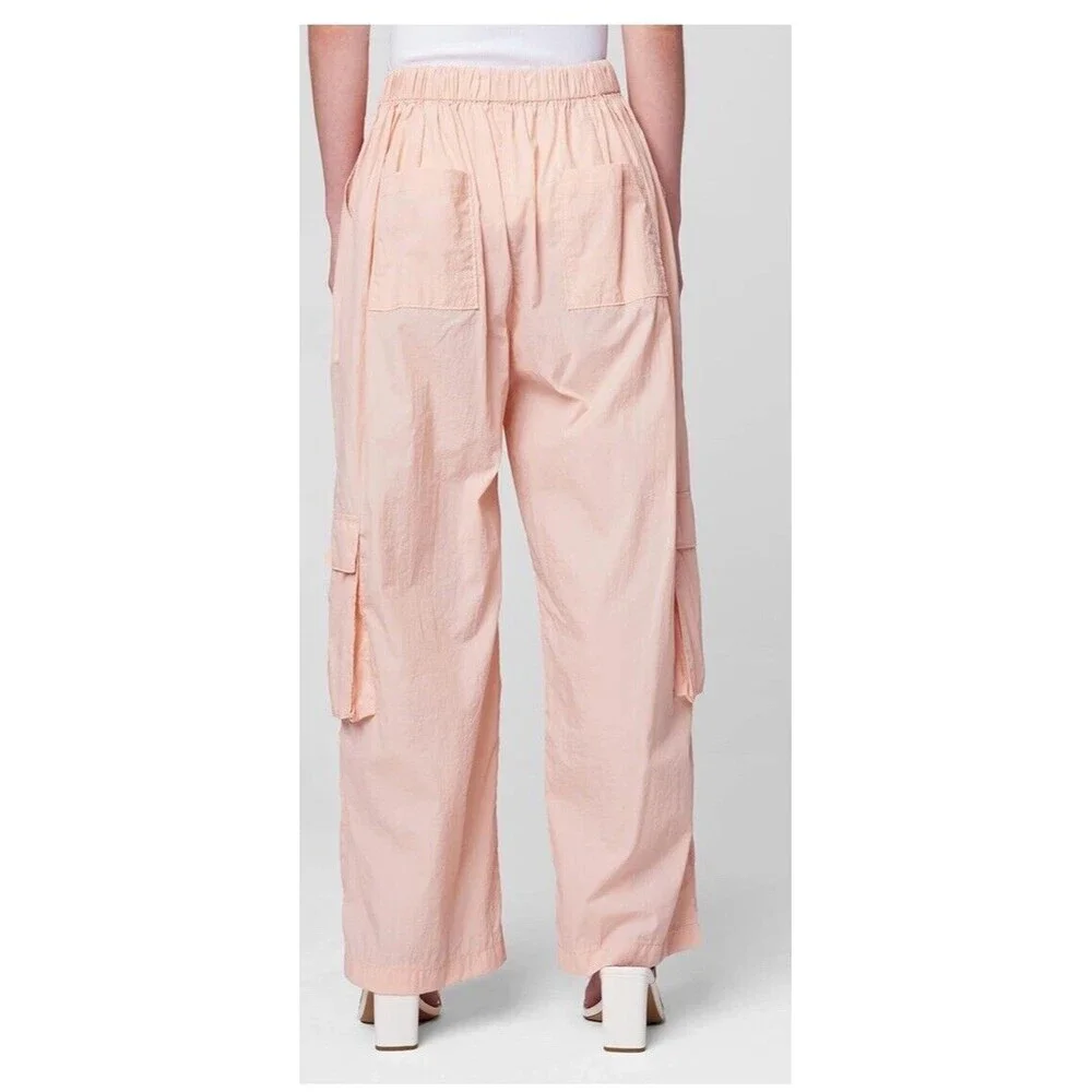blank NYC parachute, cargo pants, pink peach size large - Picture 9 of 9